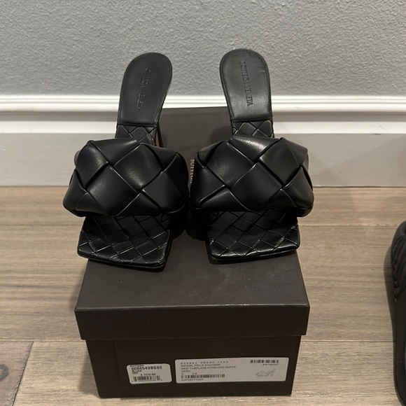 Worn once authentic nappa lido heels - Picture 1 of 5